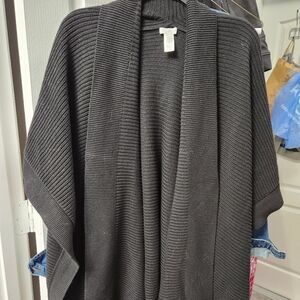 J Jill Black Wrap